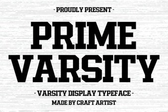 Prime Varsity Font Design Trends and Creative Uses